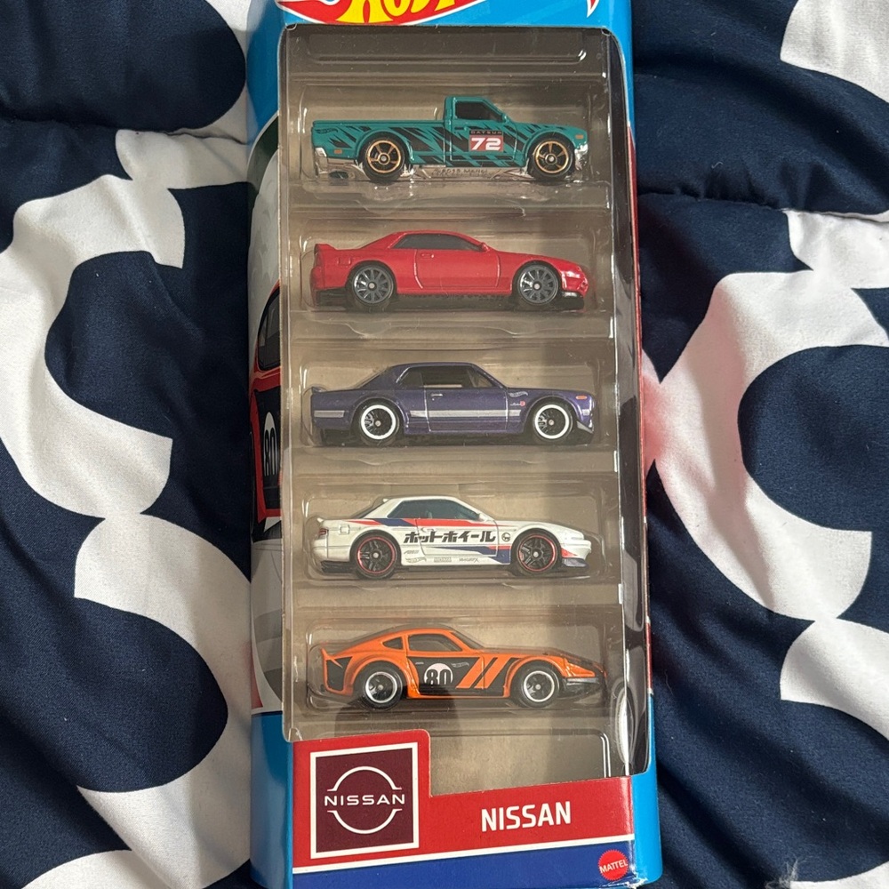 Nissan Die-Cast Toy Car Set - Multicolor